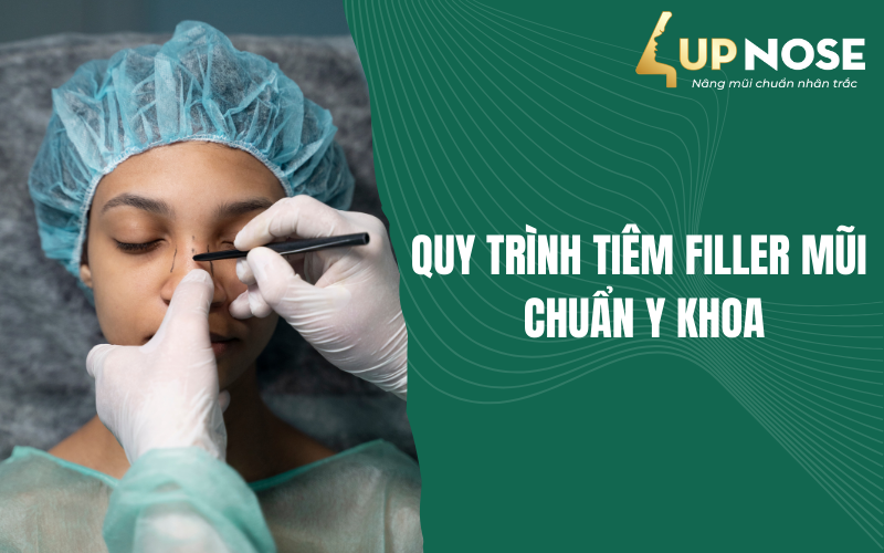 quy trình tiêm filler mũi chuẩn y khoa
