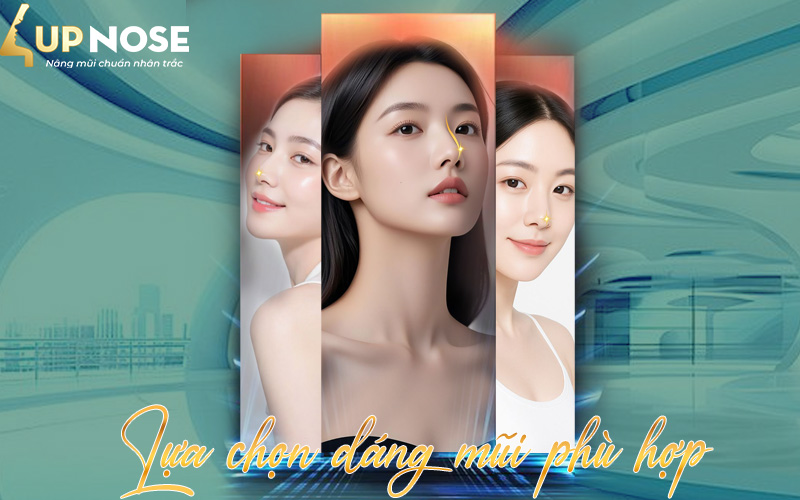 so sánh 2 dáng mũi S-line và dáng mũi l-line